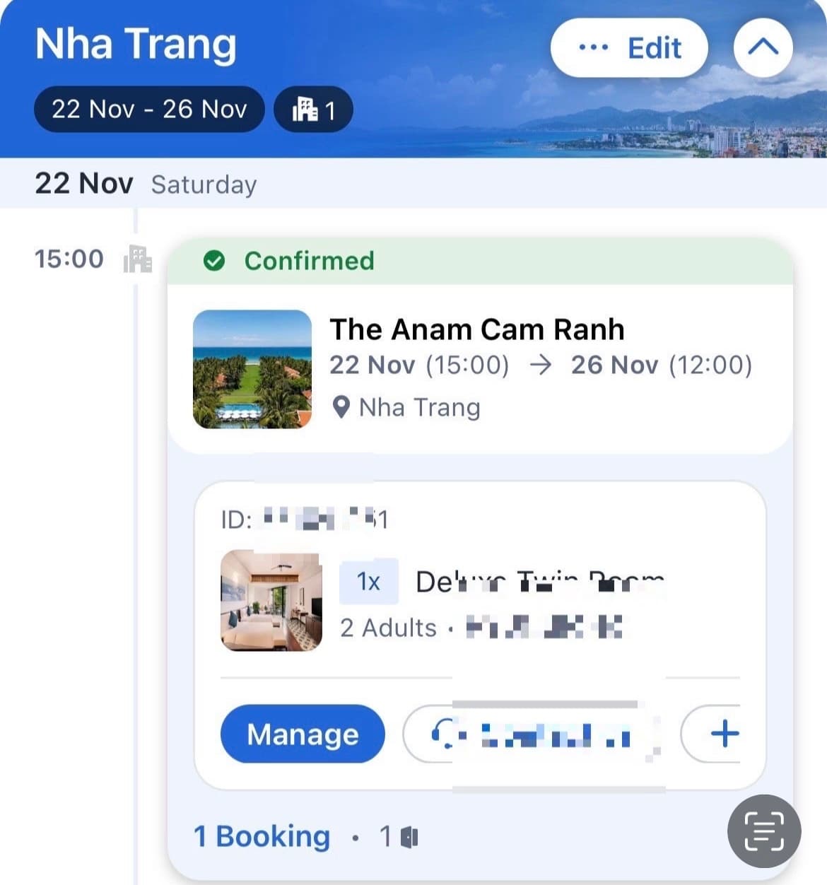 나트랑 5성급 호텔 더 아남 깜란 숙박권 (xx월 모든 날짜 사용 가능 - 4박 필수) 이미지 1