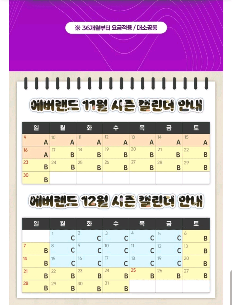 에버랜드 종일 자유이용권 츄러스포함 이미지 2